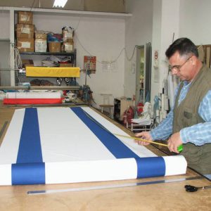 R. and Sewing the Israeli Flag for the 66th Independence Day of the State of Israel 2014 and Memorial Day of various sizes and according to order