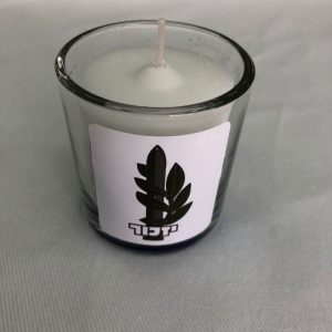 Blue and White Soul Candle