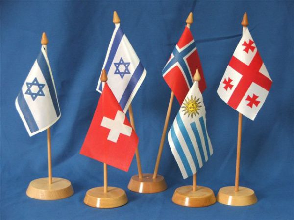 דגלוני שולחן דגל ישראל דגל לוגו דגל מדינה זרה